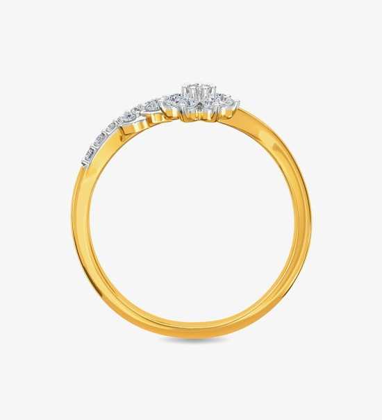 The Tepo 18kt Diamond Yellow Gold Ring