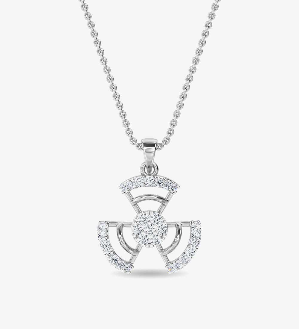 Diamond Ed Pendant Yellow Gold / 14KT