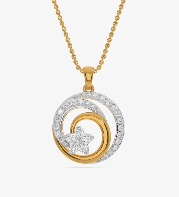 Finest Gold Yellow & Rhodium White Diamond