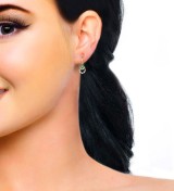 Verdant Splendour Diamond Dangle Earrings