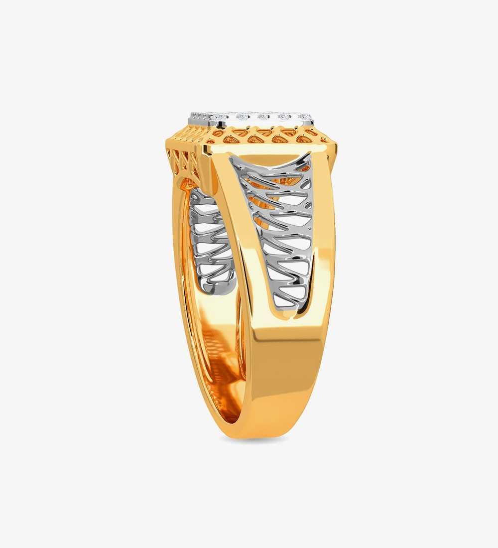 Casual Thomas Diamond Ring Yellow Gold
