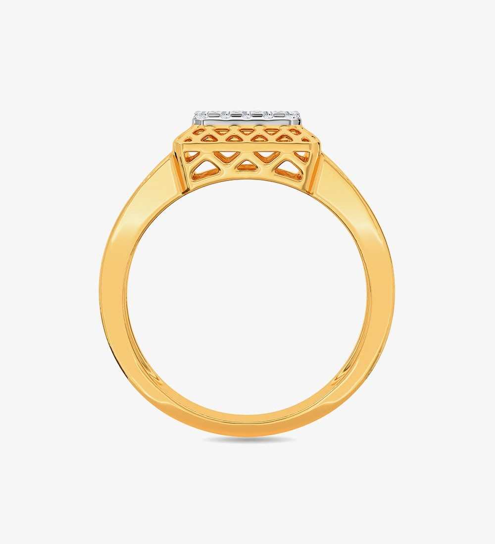 Casual Thomas Diamond Ring Yellow Gold