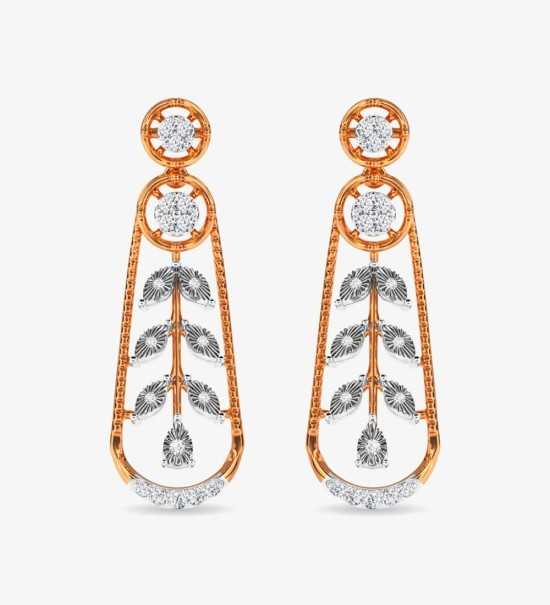 Traci Diamond Necklace Set Rose Gold