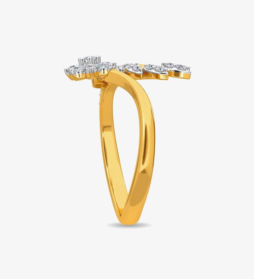 The Tepo 18kt Diamond Yellow Gold Ring